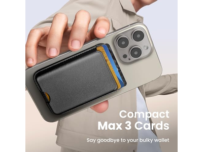 Magnetische Geldbörse für iPhone-Serie und MagSafe Gehäuse - Rfid Sperrkarte