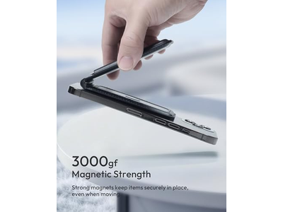 Magnetische Geldbörse für iPhone mit Verstellbarem Ständer und Rfid Blockierung