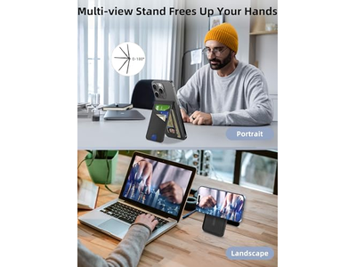 Magnetische Geldbörse für iPhone mit Finden Meine 6 Kartenhalter Rfid Blockieren