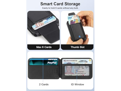 Magnetische Geldbörse für iPhone Funktioniert mit Meinem Verstellbaren Ständer 9 Ca