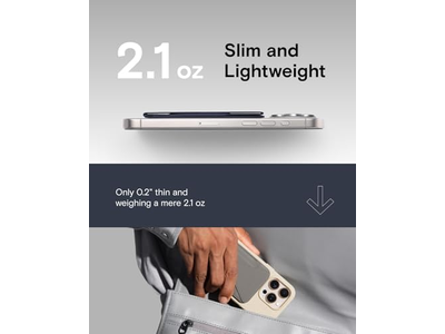 Magnetischer Geldbörsenständer mit Winkelverstellung und MagSafe Kompatibilität