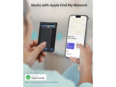 Magnetische Geldbörse mit Meinem 8-Karten-Halter Rfid Blocking Black Finden