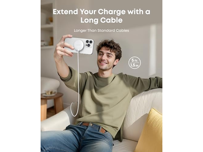 Magnetisches Drahtloses Ladegerät, Qi2 Zertifiziert 15w