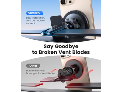 MagSafe Autohalterung Schwarz Stärkste Magnetische Handyhalterung