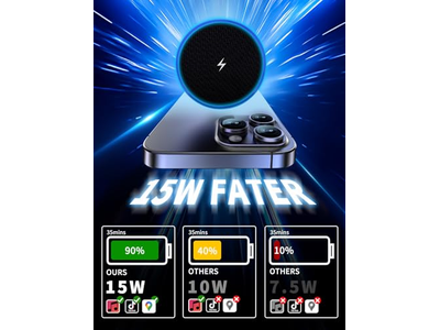 MagSafe Autohalterung Ladegerät 3 in 1 Kabelloses Autoladegerät