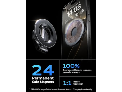 Magsafe Car Halterung Ultra Magnetische Telefonhalterung für Auto Armaturenbrett