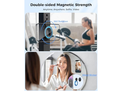 MagSafe Dual-Side-Magnete Abnehmbare Fitness-Handygriff
