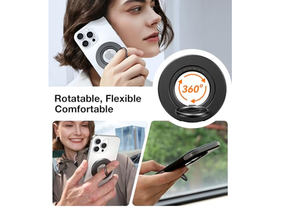 MagSafe Telefon Griffringhalter mit Kickstand Kompatibel mit iPhone