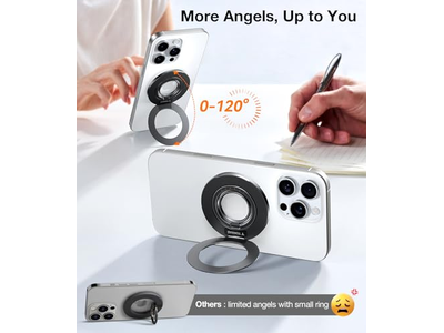 MagSafe Telefon Griffringhalter mit Kickstand Kompatibel mit iPhone