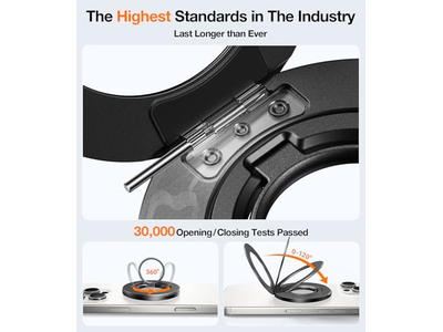 MagSafe Telefon Griffringhalter mit Kickstand Kompatibel mit iPhone