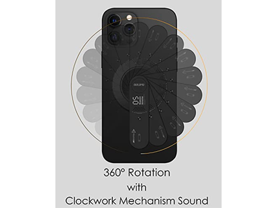 MagSafe Standgriff - Abnehmbarer 360-Grad-Verstellbarer Telefon-Kickstand - Schwarz