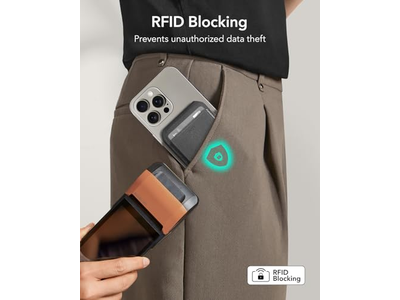 MagSafe Portemonnaie 5 Kartenhalter Rfid Blockierung Schlank Verstellbaren Ständer