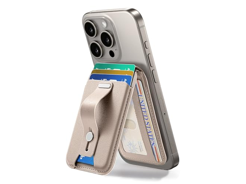 MagSafe Geldbörse mit 5 Kartenhalter Verstellbarer Ständer Rfid-Blocking