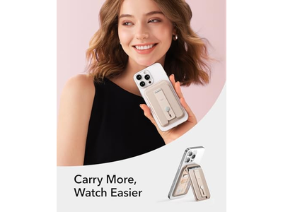 MagSafe Geldbörse mit 5 Kartenhalter Verstellbarer Ständer Rfid-Blocking