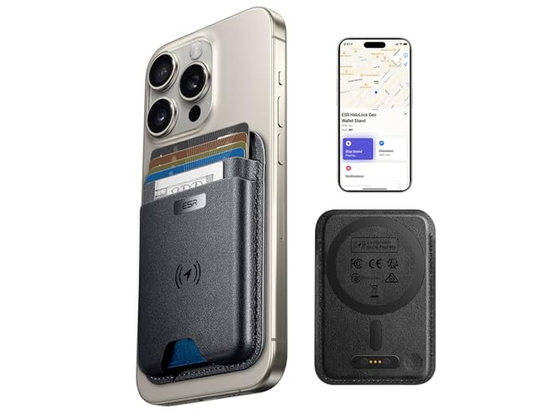 MagSafe Geldbörse mit Finde Meine Funktionalität