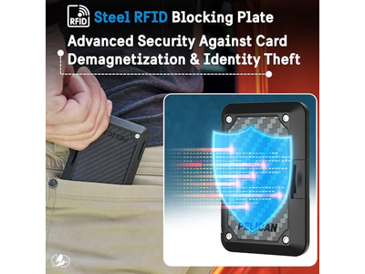 MagSafe Geldbörse mit Rfid-Blockierung - Magnet-Handy-Geldbörse für Bargeld und