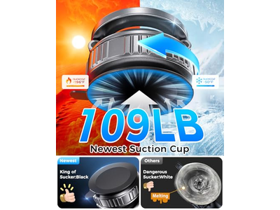 Metall 360 Einstellbare Vakuum Saugnapf Telefonhalterung