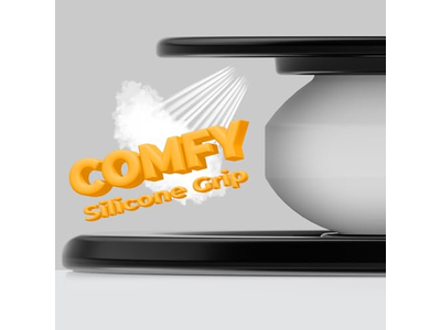 Handygriff für MagSafe Magnetischer Ständer mit Einem Finger Pop und Snap Black