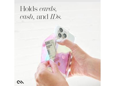 Schlanker Magnetischer Portemonnaie-Kartenhalter für iPhone - Hält Bis Zu 5 Karten