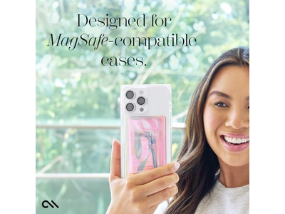 Schlanker Magnetischer Portemonnaie-Kartenhalter für iPhone - Hält Bis Zu 5 Karten