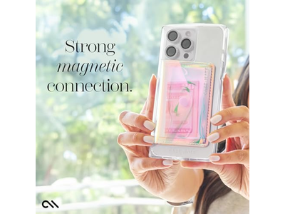 Schlanker Magnetischer Portemonnaie-Kartenhalter für iPhone - Hält Bis Zu 5 Karten