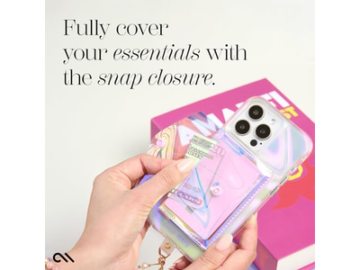 Schlanker Magnetischer Portemonnaie-Kartenhalter für iPhone - Hält Bis Zu 5 Karten