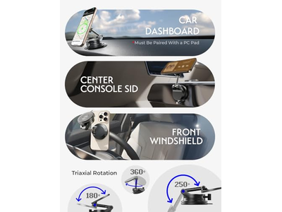 Saugnapf Handyhalterung 15w Magsafe Autohalterung Ladegerät