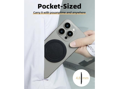 Ultradünner MagSafe Handygriff Multi-Winkel Ringhalter mit 360 Grad