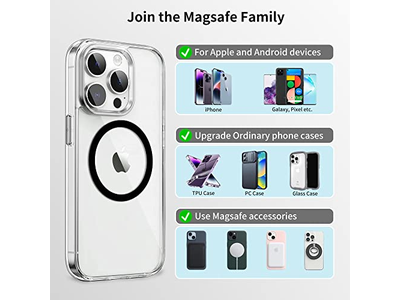 Universell Metallringe Kompatibel mit MagSafe Aufkleber